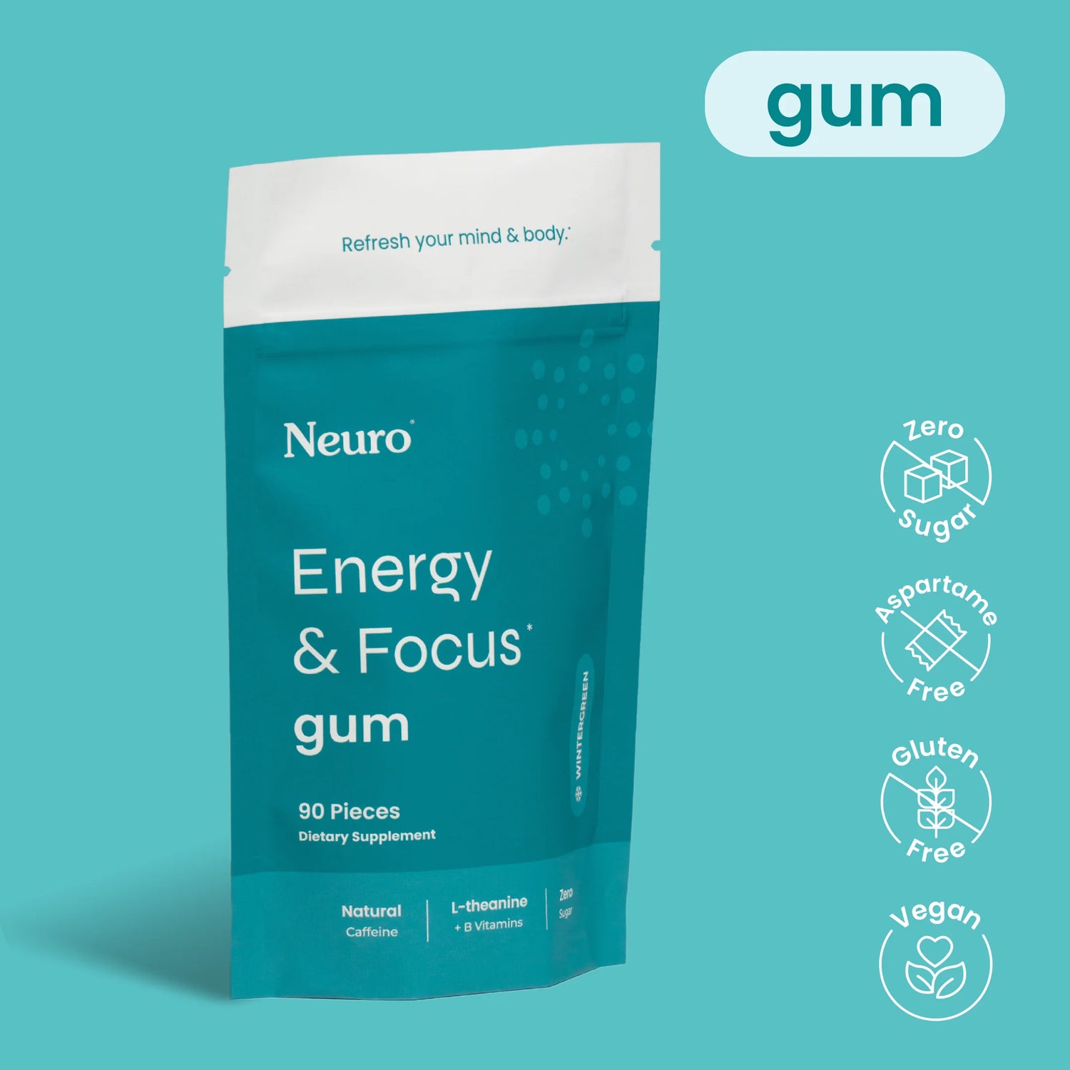 Energy & Focus Gum